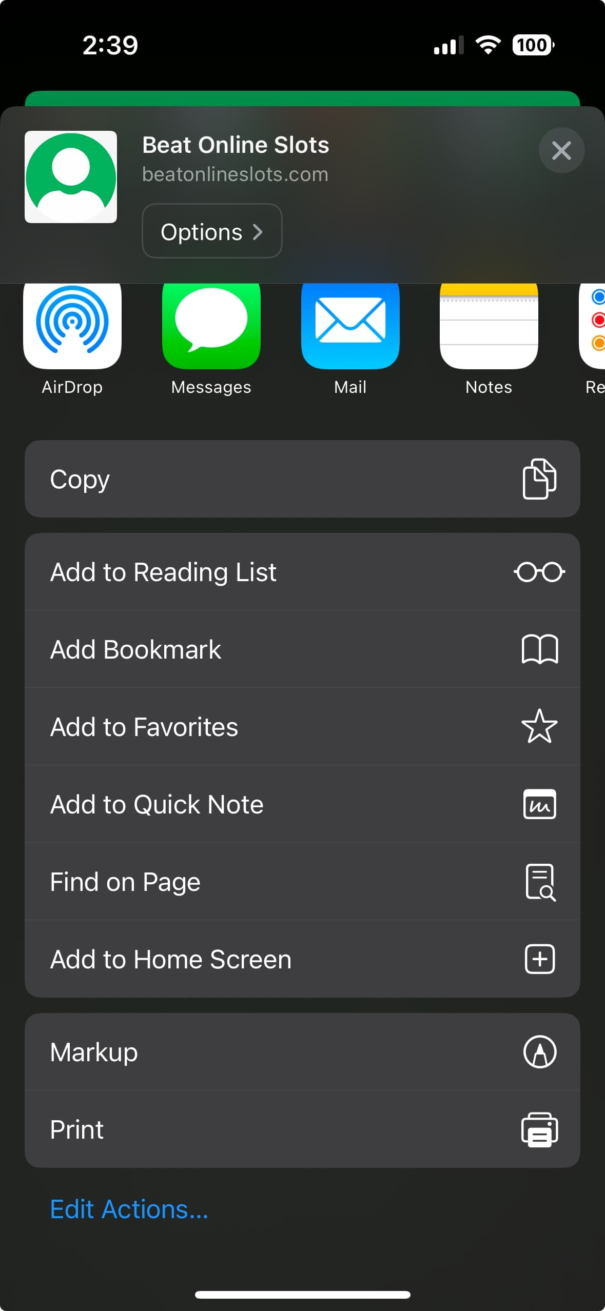 iPhone Alert Setup Step 1