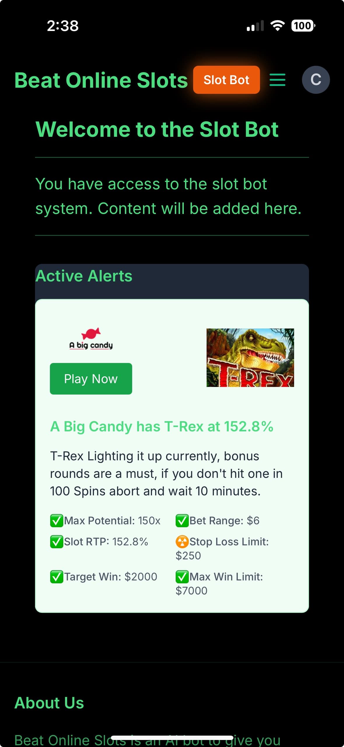iPhone Alert Setup Step 2